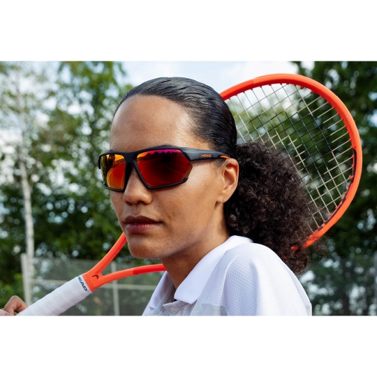 woman wearing HEAD performance sunglasses 