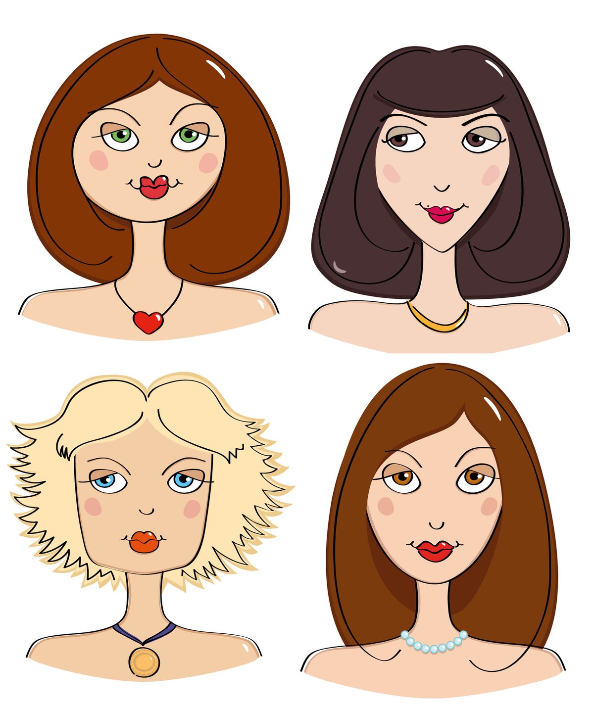 Monture pour visage clearance rond