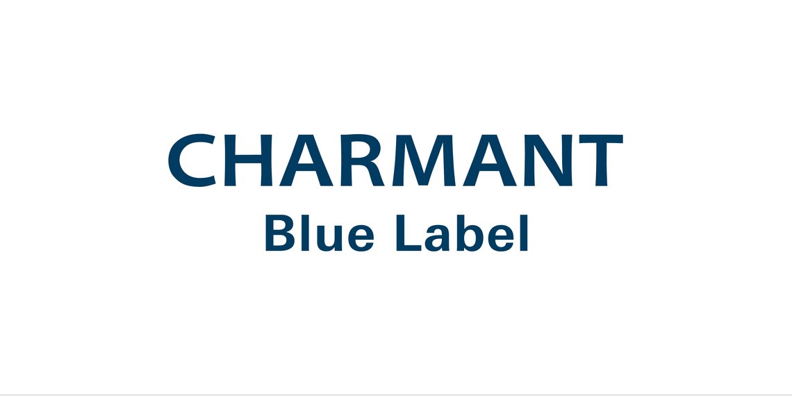 Charmant Blue Label logo
