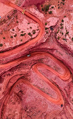 Trend colour bold red
