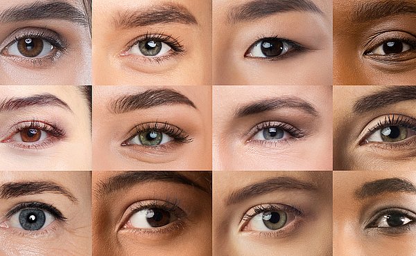 THE MOST COMMON EYE COLOUR