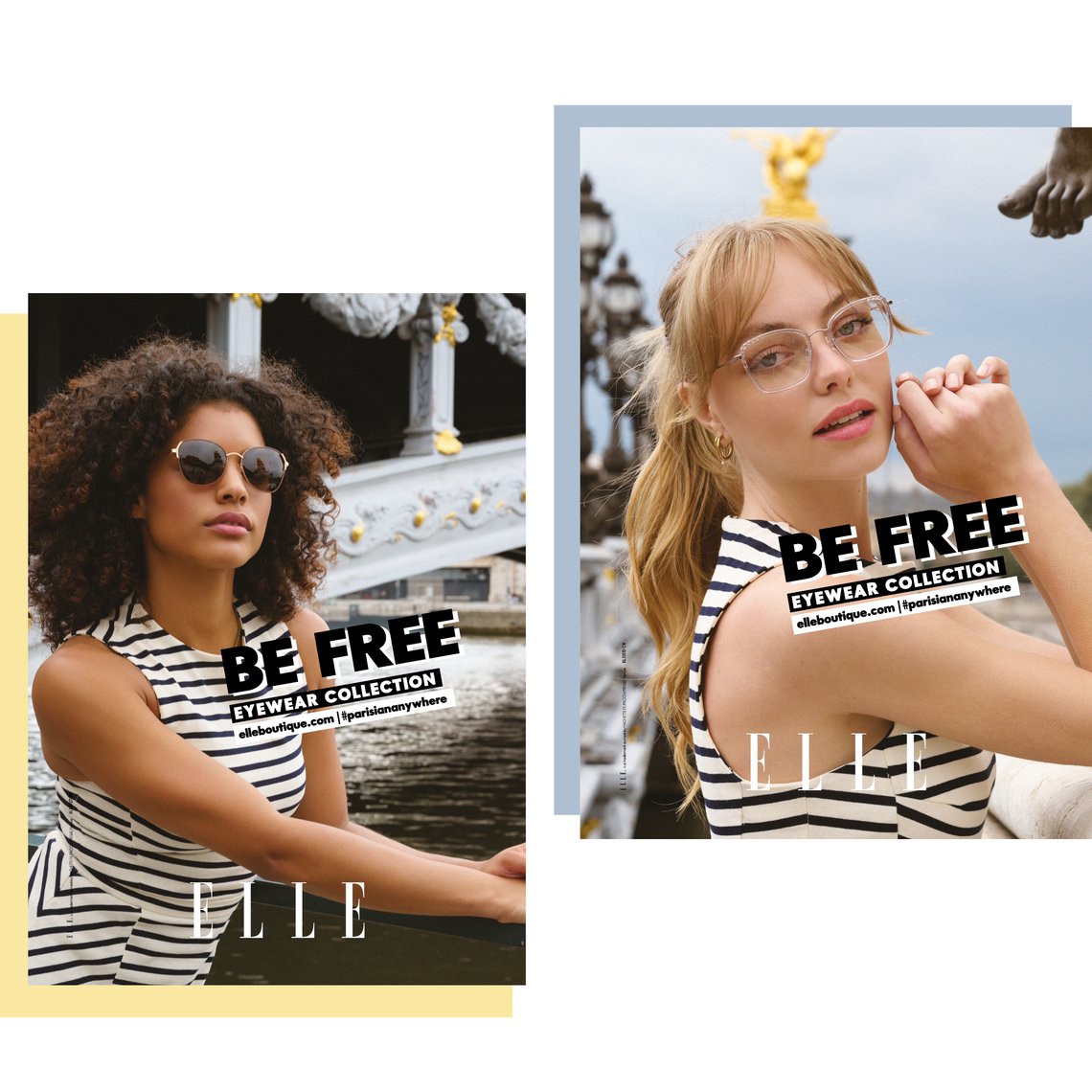 Elle eyewear campaign 2022