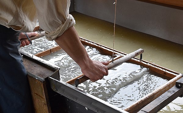 Making of WASHI paper Japanese paper