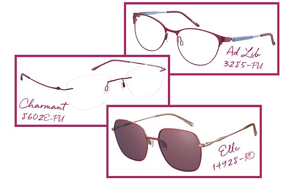 Pink glasses