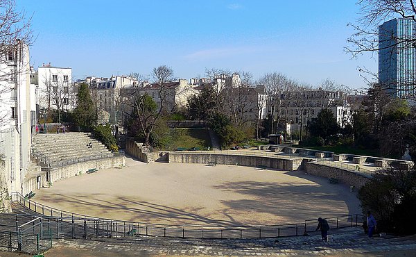 Arènes de Lutèce - @Mbzt - Wikimedia commons Arènes de Lutèce