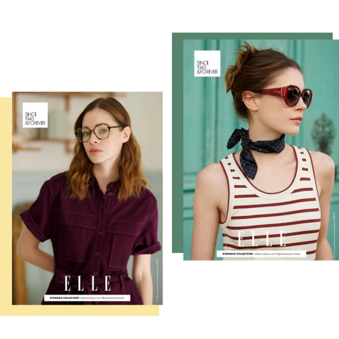 Elle eyewear campaign 2022