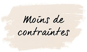 Avantage salon virtuel Moins de contraintes